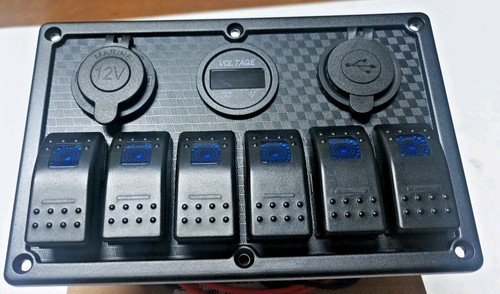 Schaltpanel 12v boot auto - 12v,